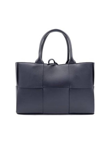 Arco Intrecciato Small Tote Bag Black - BOTTEGA VENETA - BALAAN 1