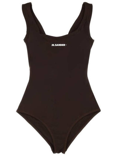 Jil Sander One Piece Swimsuit With Logo - JIL SANDER - BALAAN 1