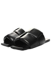 Men's Patch Mule Slippers Black - BOTTEGA VENETA - BALAAN 2