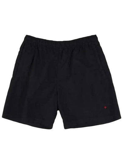 Men's Back Logo Marina Shorts Black - STONE ISLAND - BALAAN 2