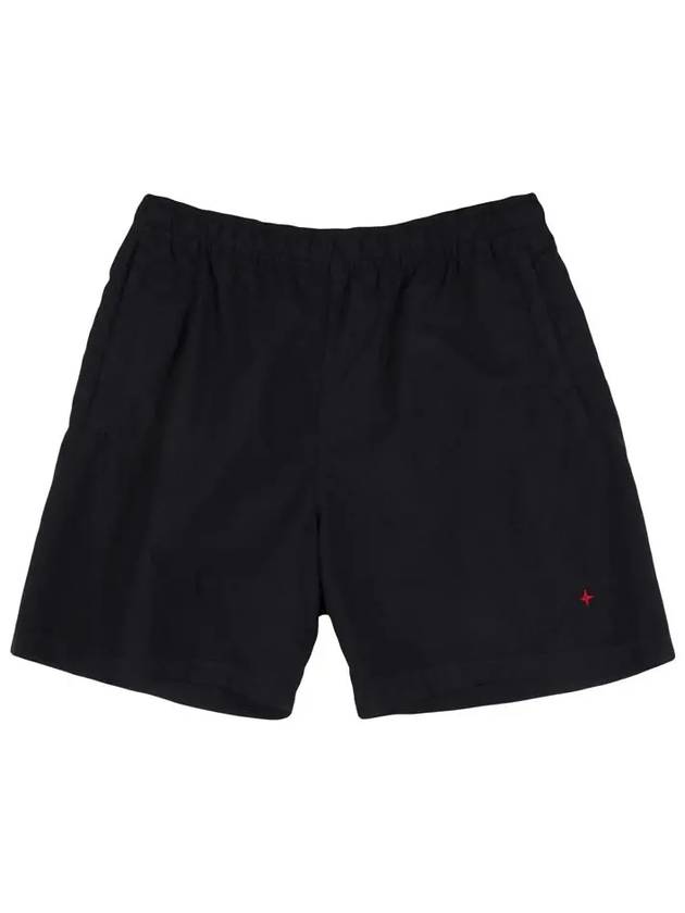 Men's Back Logo Marina Shorts Black - STONE ISLAND - BALAAN 3