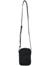 Intrecciato Rectangle Mini Cross Bag Black - BOTTEGA VENETA - BALAAN 4