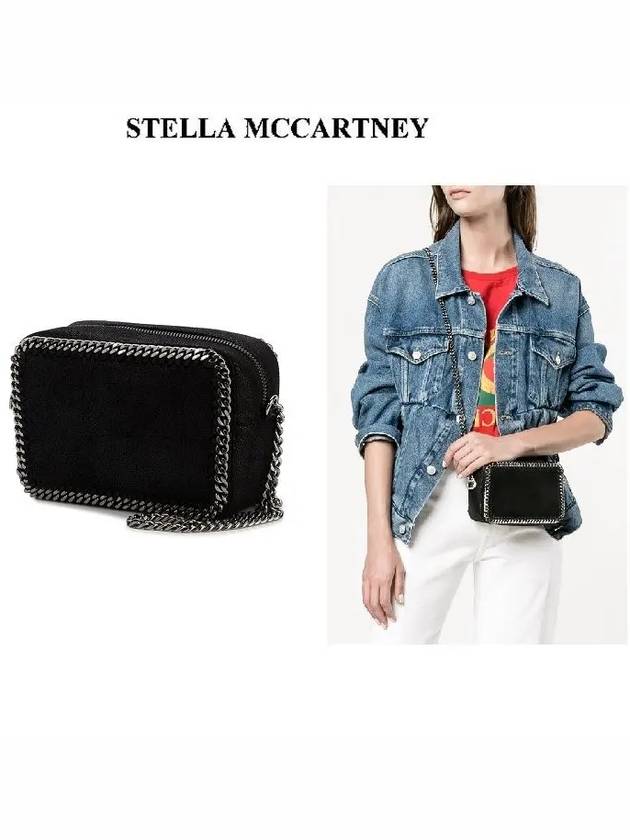 Falabella Camera Cross Bag Black - STELLA MCCARTNEY - BALAAN.