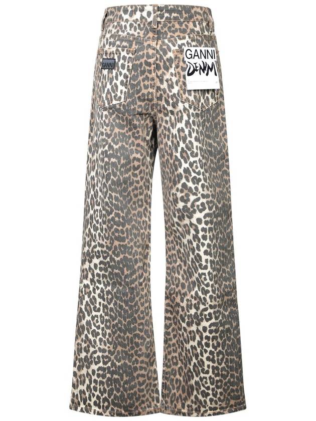 Ganni Animal Jeans "Izey" - GANNI - BALAAN 2