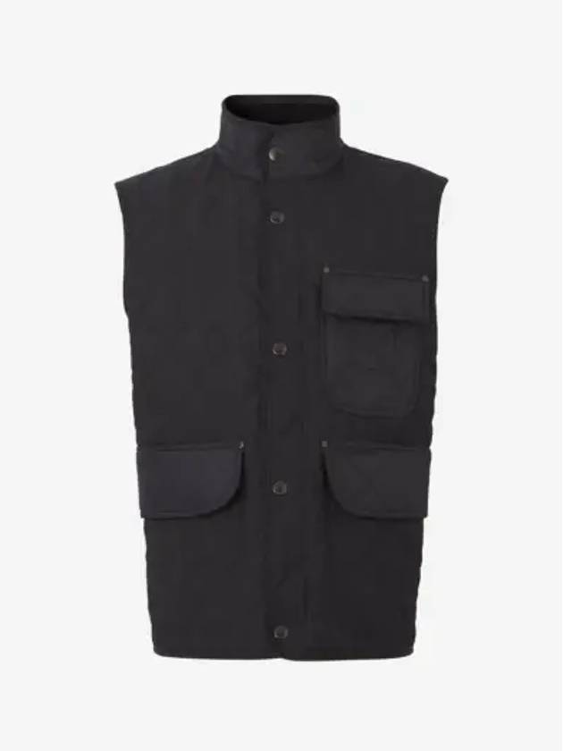 Diamond Quilted Thermoregulated Vest Black - BURBERRY - BALAAN 2