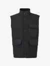 Diamond Quilted Thermoregulated Vest Black - BURBERRY - BALAAN 3