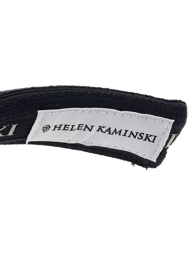 Women s Marrana Visor Hat HAT50318 NATURAL BLACK LOGO - HELEN KAMINSKI - BALAAN 10