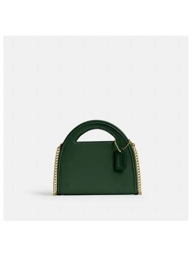 Top Handle Card Wallet Green - COACH - BALAAN 2