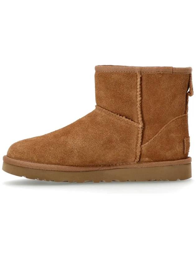 Women's Classic Mini II Logo Winter Boots Chestnut - UGG - BALAAN 4