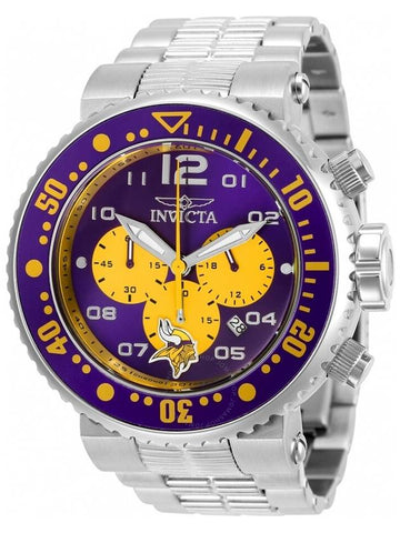 Invicta NFL Minnesota Vikings Chronograph Quartz Men's Watch 30274 - INVICTA - BALAAN 1