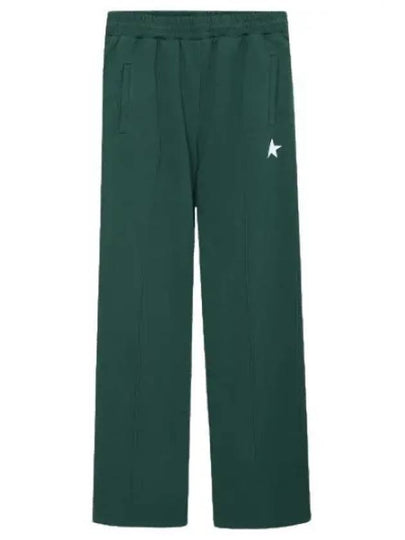 Star Logo Track Pants Green - GOLDEN GOOSE - BALAAN 2