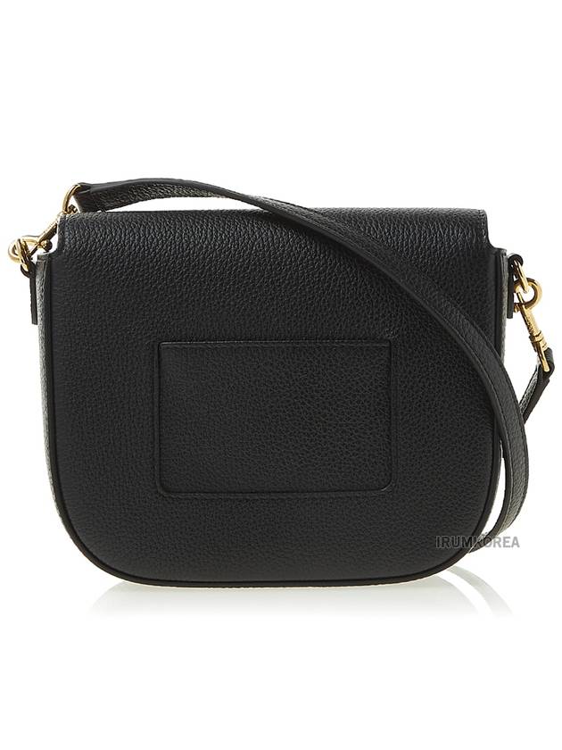 Darley Satchel Classic Grain Small Cross Bag Black - MULBERRY - BALAAN 4