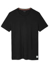 Logo Patch Short Sleeve T-Shirt Black - PAUL SMITH - BALAAN 5