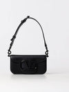 Logo Foldover Small Shoulder Bag Black - VALENTINO - BALAAN 2