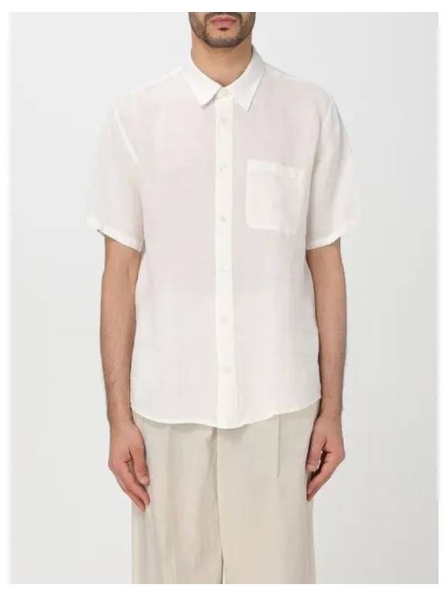 Bellini Linen Short Sleeve Shirt White - A.P.C. - BALAAN 2