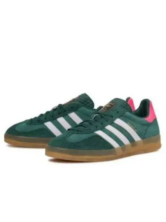 Gazelle Indoor W Low Top Sneakers Green - ADIDAS - BALAAN 2