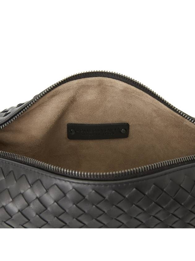 Women's Intrecciato Shoulder Bag Black - BOTTEGA VENETA - BALAAN 7