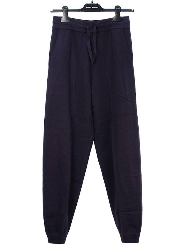 Isabel Marant KIRA Jogger Pants PA1989 065E 30FN FADED NIGHT IMA218fn - ISABEL MARANT - BALAAN 1