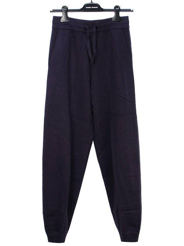 Isabel Marant KIRA Jogger Pants PA1989 065E 30FN FADED NIGHT IMA218fn - ISABEL MARANT - BALAAN 1