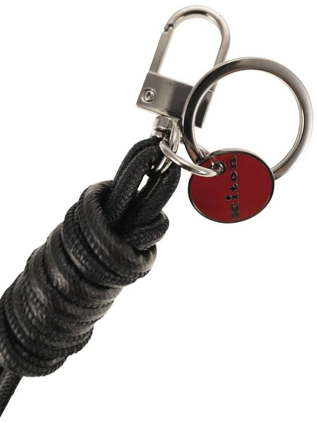 Leather key ring - KITON - BALAAN 2