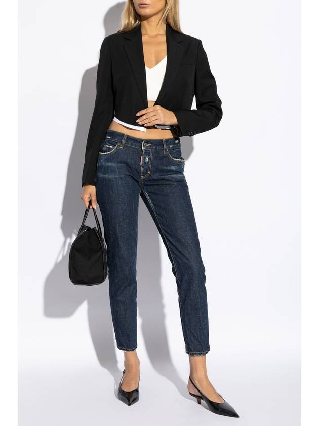 Dsquared2 Jeans Medium Waist Jennifer, Women's, Navy Blue - DSQUARED2 - BALAAN 2