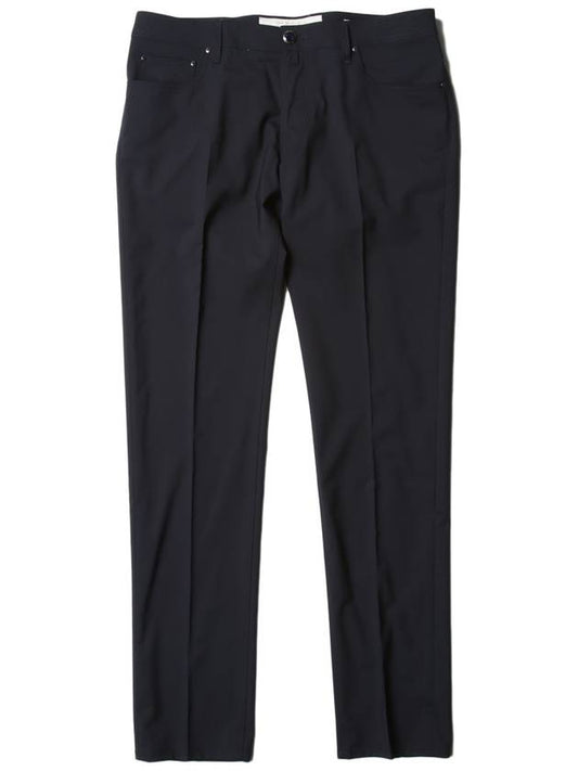 688 Comfort Wool Dark Navy Pants - JACOB COHEN - BALAAN 1