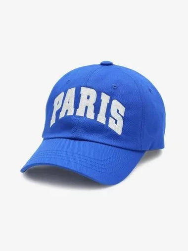 PARIS BIG LOGO BALL CAP BLUE - BENSIMON - BALAAN 1