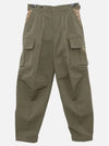 Canvas Track Pants Green - GUCCI - BALAAN 2