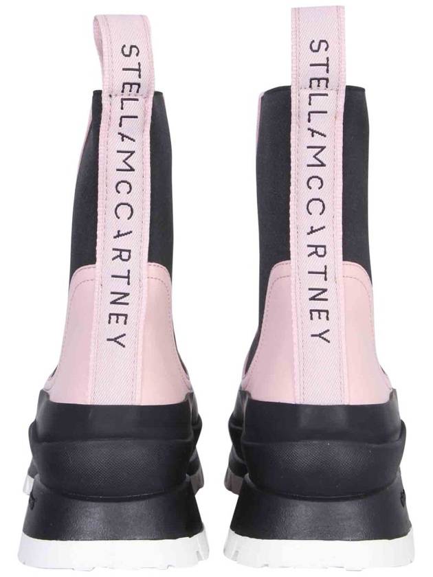 Trace Chelsea Boots Pink Black - STELLA MCCARTNEY - BALAAN 3