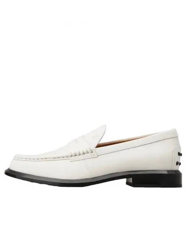 Penny Calf Leather Loafers White - TOD'S - BALAAN 2