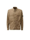 Organic Gabardine Buttoned Lens Shirt - CP COMPANY - BALAAN 2