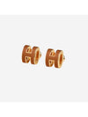 Mini Pop H Earrings Gold New Gold - HERMES - BALAAN 1