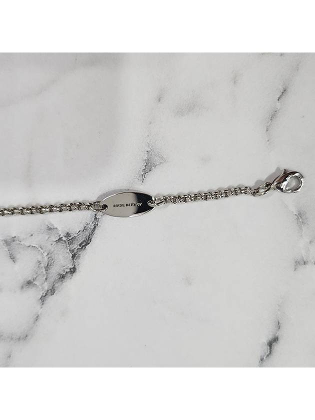 V Logo Bracelet Silver - VALENTINO - BALAAN 10