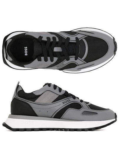 ogo Run Low Top Sneakers Charcoal - HUGO BOSS - BALAAN 2