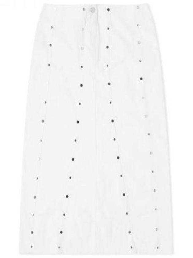 Midi Skirt BERTA WHITE - GIMAGUAS - BALAAN 1