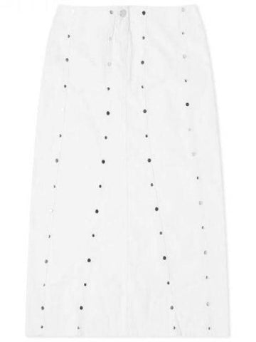 Midi Skirt BERTA WHITE - GIMAGUAS - BALAAN 1