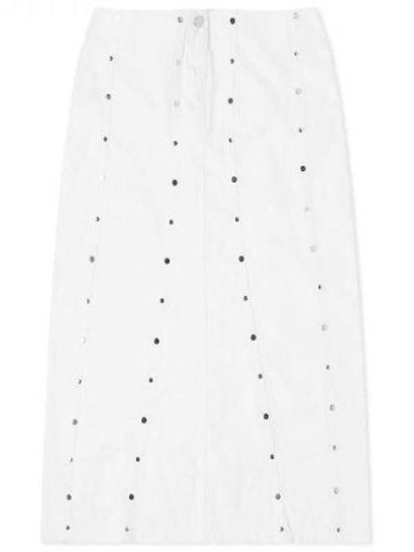 Midi Skirt BERTA WHITE - GIMAGUAS - BALAAN 1