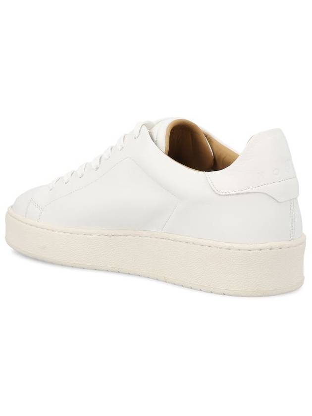 Hogan H672 Smooth Leather Low Top Sneakers White - HOGAN - BALAAN 4