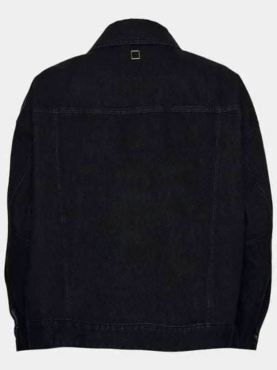 Men s Wire Denim Jacket Black W241JP23980B - WOOYOUNGMI - BALAAN 2