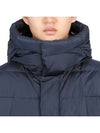 Men's Bixio Logo Hooded Quilted Padding Navy - DUVETICA - BALAAN 8