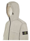 PrimaLoft-TC Nylon Zip Up Hoodie Stucco - STONE ISLAND - BALAAN 5