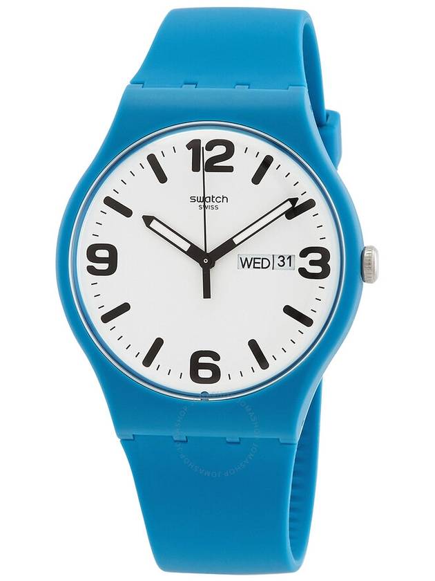 Swatch Costazzurra Quartz White Dial Unisex Watch SUOS704 - SWATCH - BALAAN 1