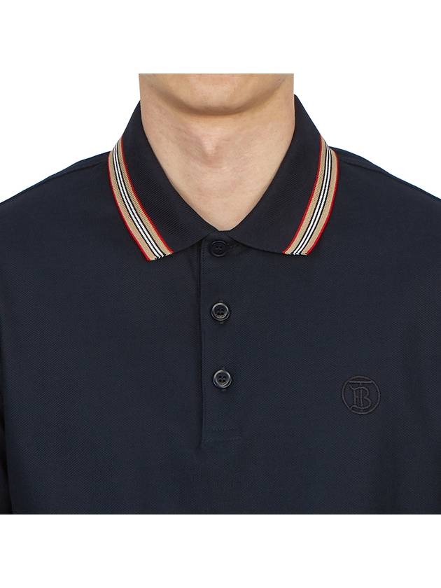 Pierson Polo Shirt Navy - BURBERRY - BALAAN 6