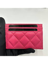 Season workshop logo card wallet pink AP3462 - CHANEL - BALAAN 5