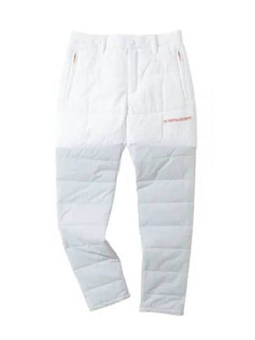 Men's Dialogue Hybrid Padded Pants White - HORN GARMENT - BALAAN 1