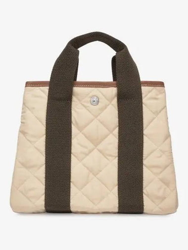 Small Traverse Quilted Tote Bag Beige TRAVERSEESBEIGE - RUE DE VERNEUIL - BALAAN 1