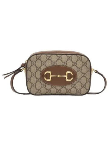 Horsebit small shoulder bag brown - GUCCI - BALAAN 1