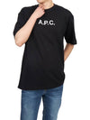 Moran Openwork Short Sleeve T-Shirt Black - A.P.C. - BALAAN 8