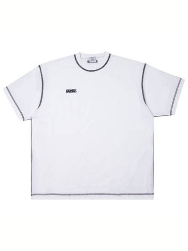 Inside Out Embroidered T Shirt UE64TR600WB - VETEMENTS - BALAAN 1