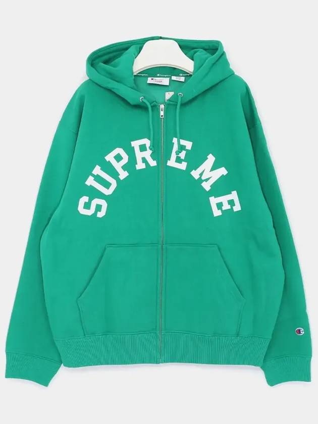 SS24SW37 GREEN Champion Collaboration Jacket - SUPREME - BALAAN 3